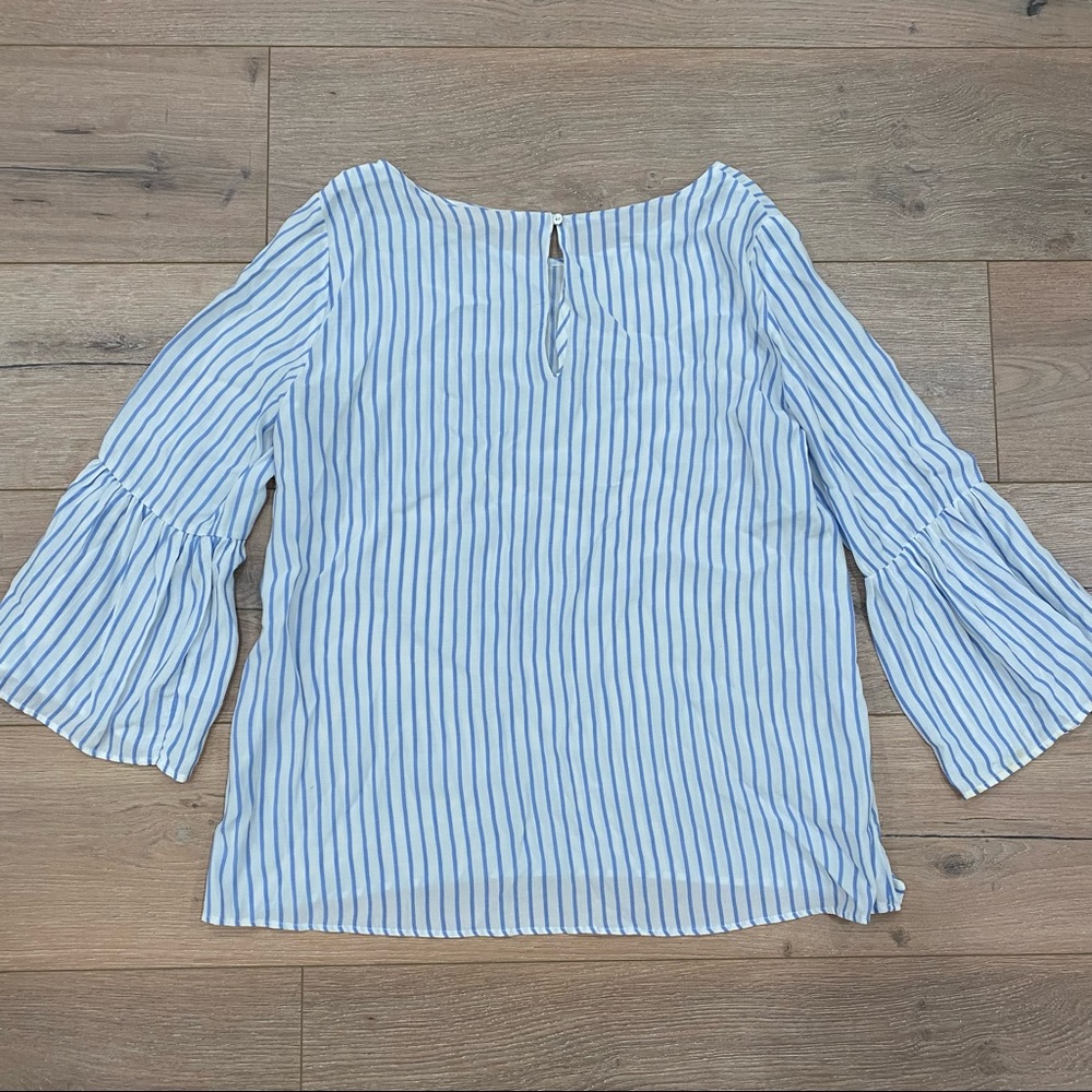 Women’s ZARA stripped blouse SzL - Picture 5 of 5